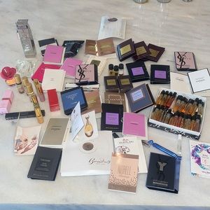 Huge  sample set. TOM FORD. Chanel, bond #9, ysl and many more